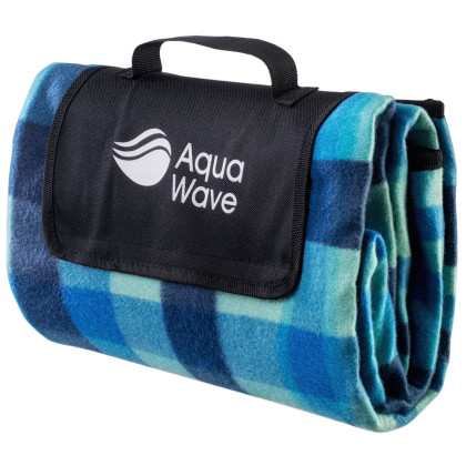 Manta de picnic Aquawave Chequa Blanket azul BlueCheckqueredPrint