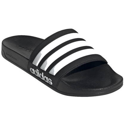 Pantuflas de hombre Adidas Adilette Shower negro/blanco Black