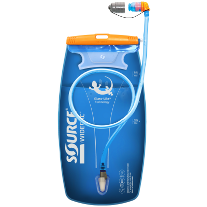 Bolsa de agua Source Widepac 2 L azul/naranja Alpine Blue