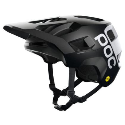 Casco de ciclismo POC Kortal Race MIPS negro/blanco Black Matt/Hydrogen White