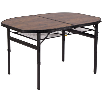 Mesa Bo-Camp Melrose Oval marrón Black/Wood look