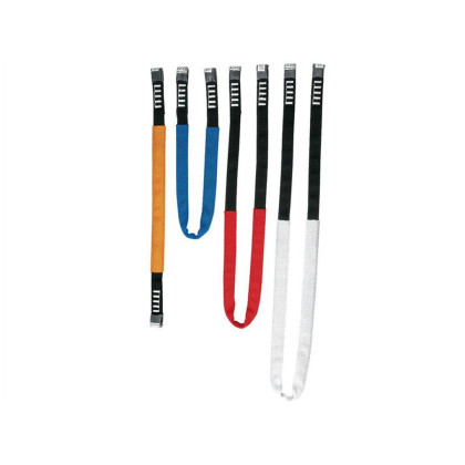 Cordón de seguridad para escalada Singing Rock Sling 22 kN 150 cm negro/blanco