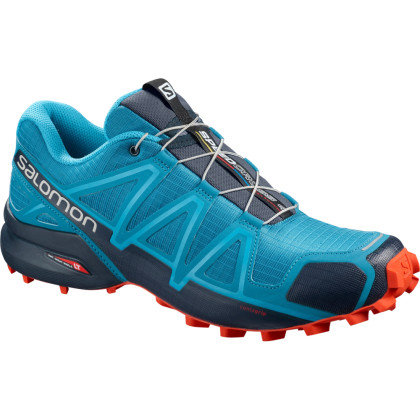 Calzado de hombre Salomon Speedcross 4 azul FjordBlue/NavyBlazer/CherryTomato