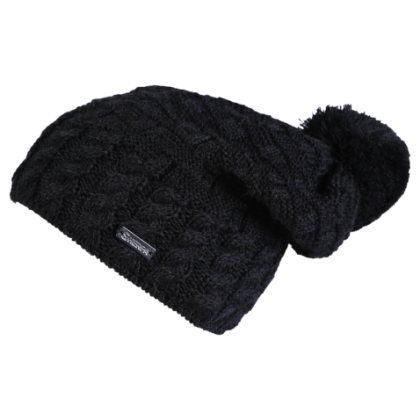 Gorro de mujer Sherpa Vera Marino negro mel black