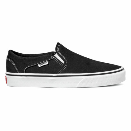 Calzado de mujer Vans Wm Asher (canvas) negro (Canvas) Black/White