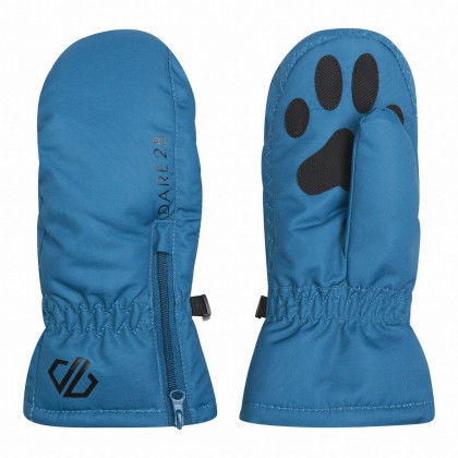 Guantes de esquí para niños Dare 2b Snowplay II Mitt azul KingfishBlue