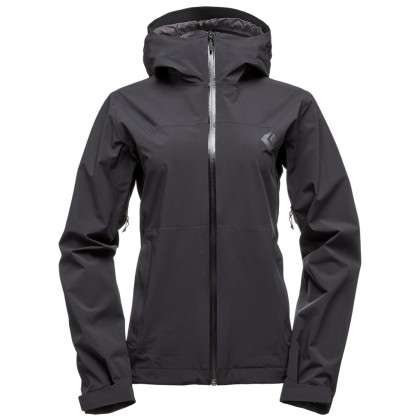 Chaqueta de mujer Black Diamond Stormline Stretch Rain Shell negro black