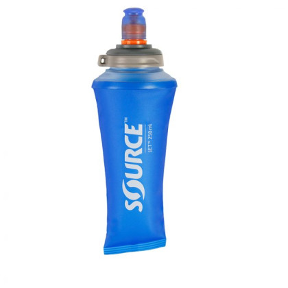 Botella deportiva Source Jet foldable bottle 0,25l azul Blue