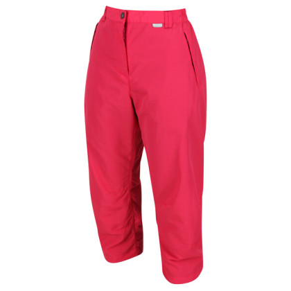 Pantalones de tres cuartos para mujer Regatta Chaska Capri II rosa Rethink Pink