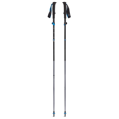 Bastones de senderismo Black Diamond DISTANCE FLZ POLES gris Pewter