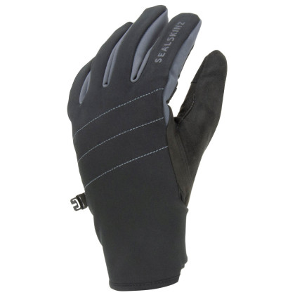 Guantes impermeables SealSkinz Lyng negro/gris Black/Grey