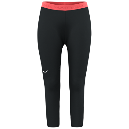 Calzoncillos de tres cuartos para mujer Salewa Cristallo Warm Amr W 3/4Tight.