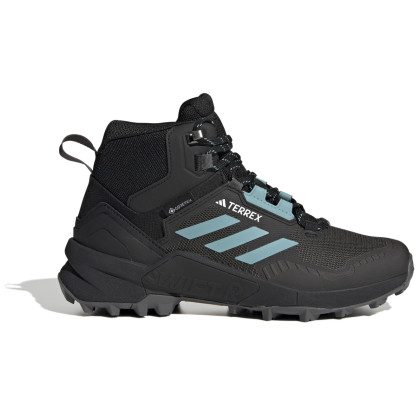 Calzado de senderismo para mujer Adidas Terrex Swift R3 Mid Gtx W negro Cblack/Minton/Grefiv