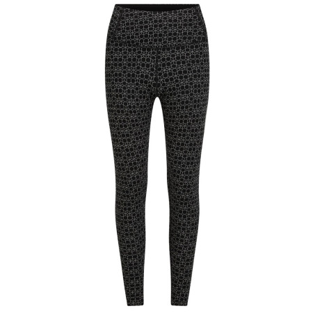 Calzoncillos funcionales de mujer Icebreaker Women M 260 Tech Vrtx H R Leg AlpGeo negro/blanco Black/Snow/J