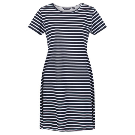 Vestido de mujer Regatta Balia azul/blanco Navy/WhitStr