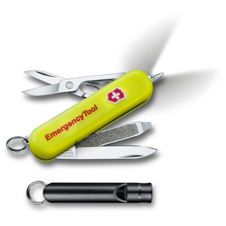 Cuchillo multiuso Victorinox Signature Lite Emergency Tool amarillo