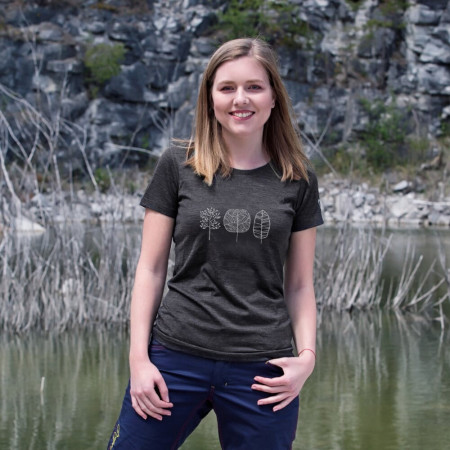 Camiseta de mujer Progress VINKA "TREES"