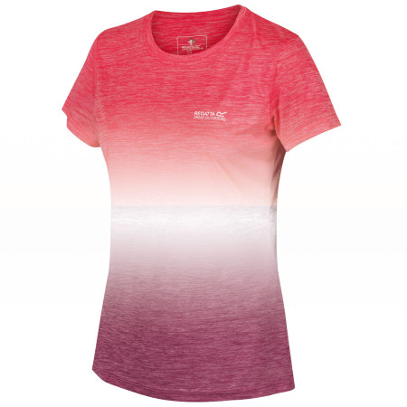 Camiseta de mujer Regatta Womens Fingal V rosa Neonpnkgrad