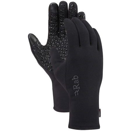 Guantes de hombre Rab Power Stretch Contact Grip Glove negro