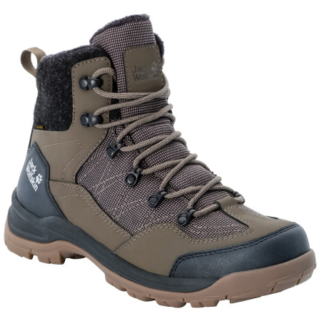 Calzado de hombre Jack Wolfskin Aspen Texapore Mid M marrón CoconutBrown/Black