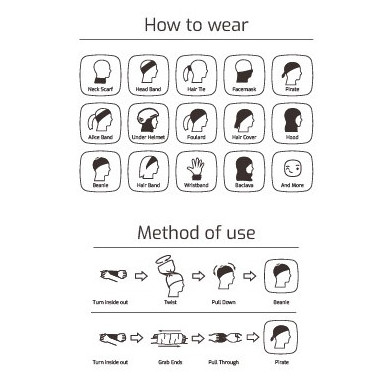 Cuello multiuso WAMU Svítivě zelená (kolekce Bagr)