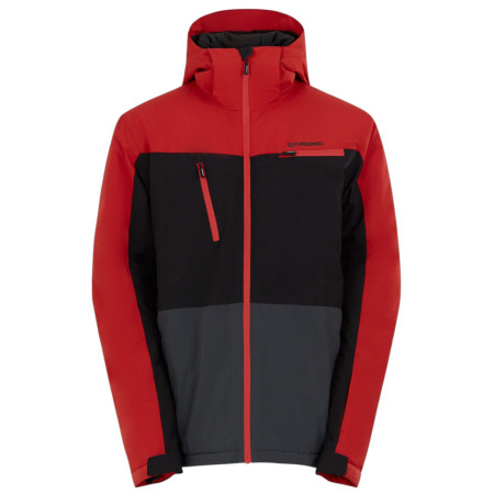 Chaqueta de esquí para hombre Fundango Horatio Allmountain Jacket rojo/negro redorange