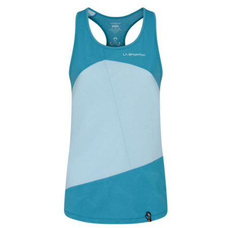 Camiseta sin mangas para mujer La Sportiva Charm Tank W (2022) azul Topaz/Celestial Blue