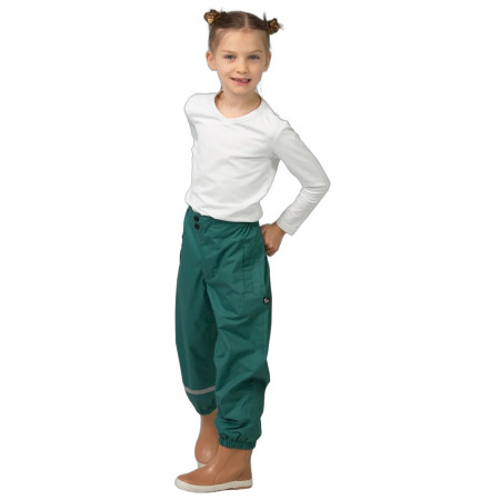 Pantalones impermeables niños DucKsday Rainpants Dark Green