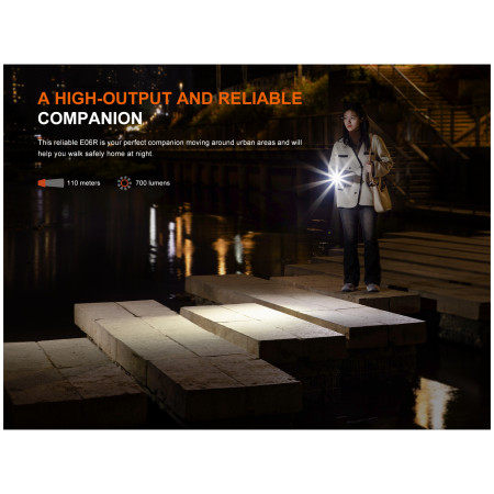 Linterna de bolsillo Fenix E06R