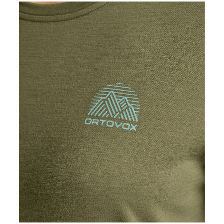 Camiseta funcional de mujer Ortovox 120 Cool Tec Mtn Stripe Ts W