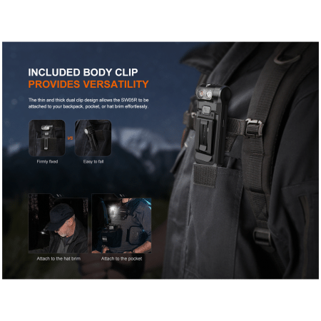 Linterna de bolsillo Fenix SW05R-UV