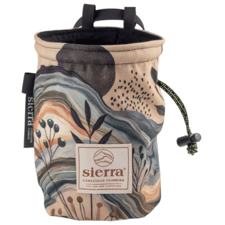 Saco de magnesio SIERRA Climbing Element Series gris/marrón
