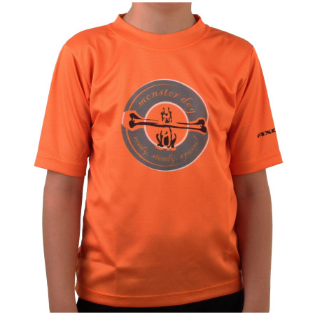 Maillot de ciclismo para niños Axon Monster JR naranja