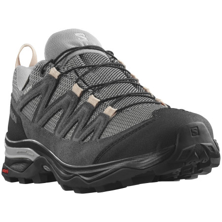 Calzado de senderismo para mujer Salomon X Ward Leather Gore-Tex verde claro Gull / Black / Ebony