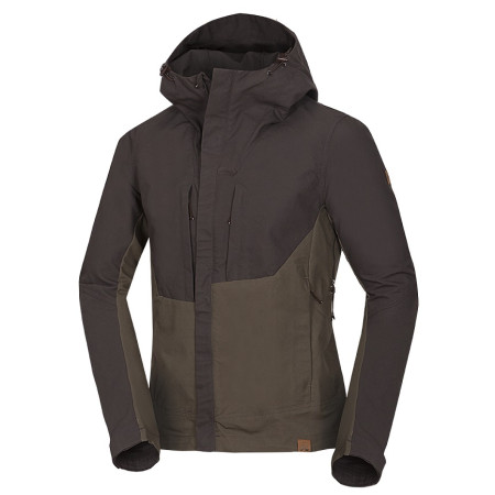 Chaqueta de hombre Northfinder Kash verde/marrón 550blackdarkgreen