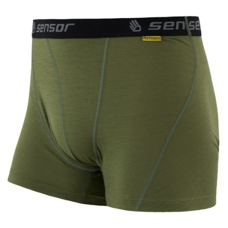 Calzoncillos bóxer Sensor Merino Wool Active safari verde Safari