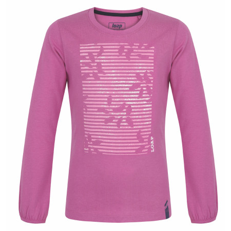 Camiseta para niños Loap Bilanka violeta Rosebud