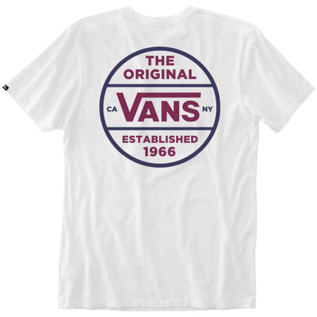 Camiseta de hombre Vans Mn Authentic Original S/S blanco White