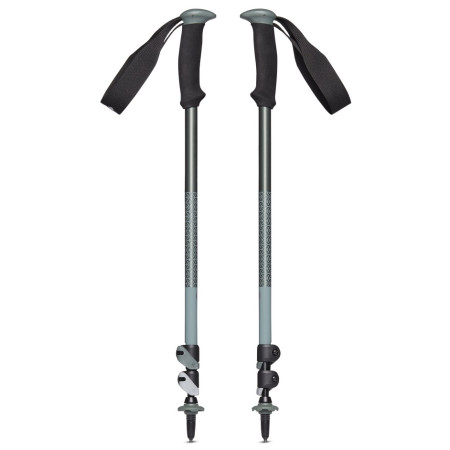 Bastones de senderismo Black Diamond Trail Sport Trek turquesa/gris Laurel Green