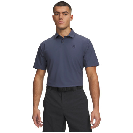 Camiseta de hombre Under Armour UA Drive Chill Polo azul Blue Fog / / Midnight Navy