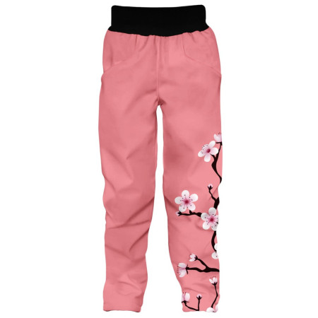 Pantalones softshell para niños WAMU Pink rosa PINK