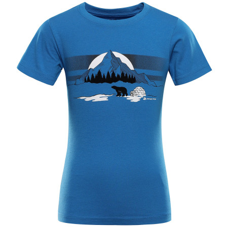 Camiseta para niños Alpine Pro Dallo 3 Brilliant Blue azul BRILLIANT BLUE VARIANTA PC