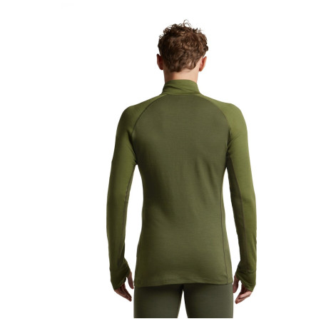 Camiseta funcional de hombre Icebreaker Men Mer 200 ZoneKnit LS Half Zip