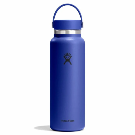 Termo Hydro Flask 40 Oz Wide Flex Cap azul Capri Blue