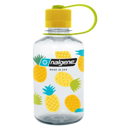 Botella Nalgene Narrow Mouth Fruit 500 ml amarillo/blanco Pineapples