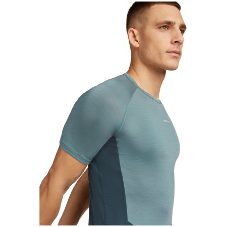 Camiseta funcional de hombre Icebreaker M Mer 125 ZoneKnit SS Crewe