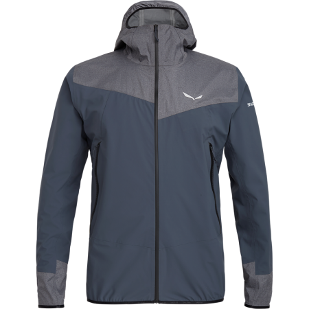 Chaqueta de hombre Salewa AGNER PTX 3L M JKT negro BlackOut/