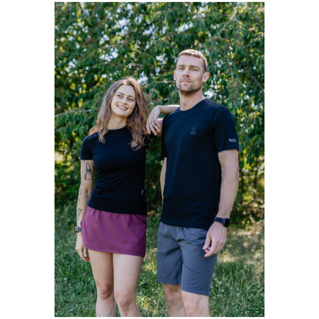 Camiseta de hombre Zulu Merino Fire 160 Short Comfy