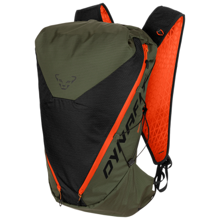 Mochila de senderismo Dynafit Traverse 16 khaki/negro 0762 - Winter Moss/Black Out