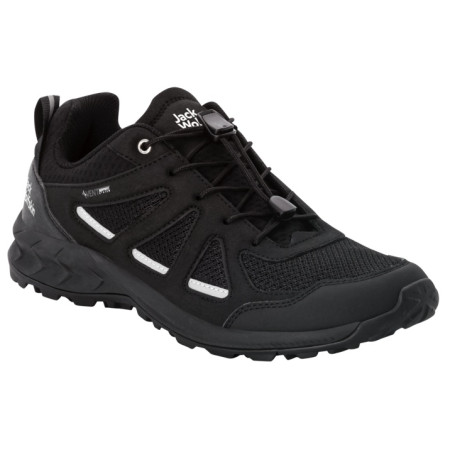 Calzado de senderismo para hombre Jack Wolfskin Woodland 2 Vent Low M negro black / black